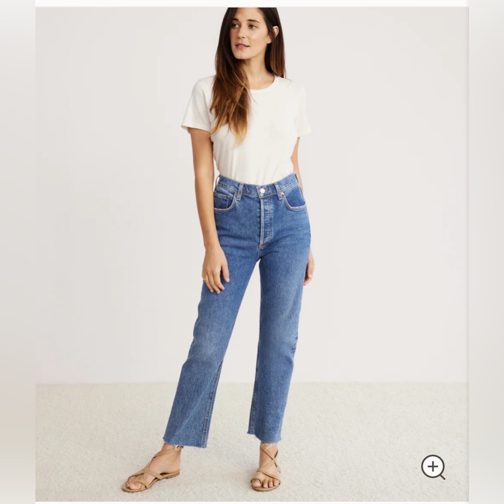 Agolde Riley Crop Jeans Size 28
